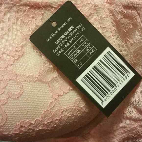 HEIDI‎ KLUM Daydream Ride Longline Bra 32C NWT - Picture 6 of 6